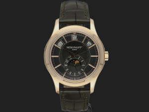 Patek Philippe Annual Calendar Moon Phases Green Dial 5205R
