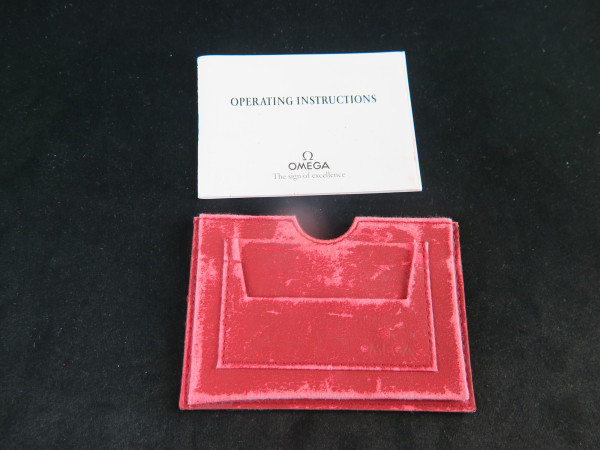 Omega - Card Holder with booklet