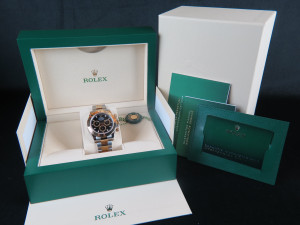 Rolex Daytona Gold/Steel Black Dial 126503 NEW MODEL