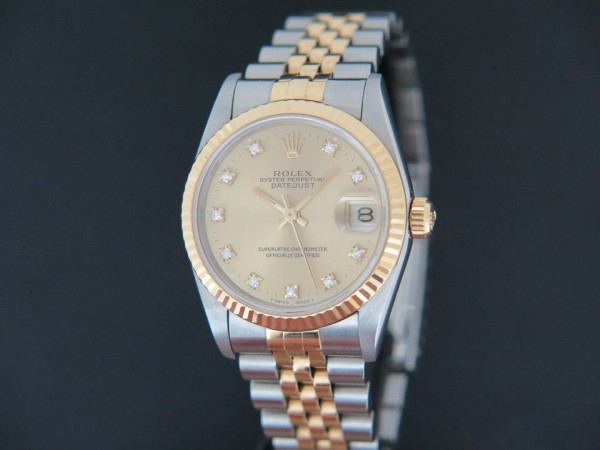 Rolex - Oyster Perpetual Datejust Midsize Diamond Dial 