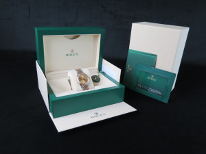 Rolex Datejust 31 Gold/Steel Champagne Dial 278273 
