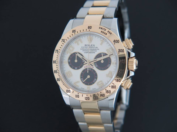 Rolex - Daytona Gold/Steel Panda Dial 116523