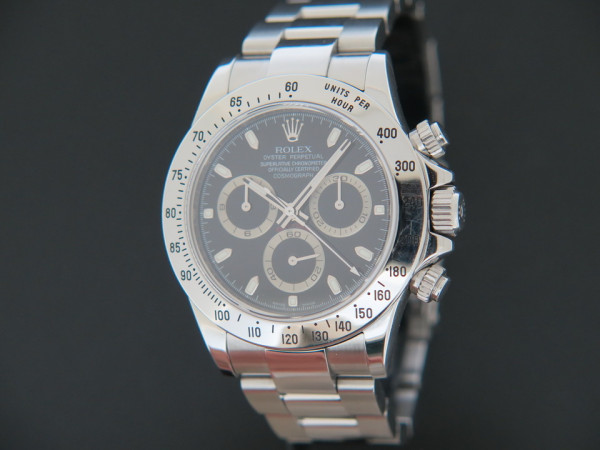 Rolex - Daytona Black Dial 116520  M-Serial Unpolished