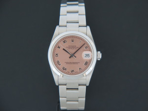 Rolex Datejust 31 Pink Roman Dial 68240