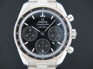 Omega Speedmaster 38 Co‑Axial Chronometer Chronograph NEW 324.30.38.50.01.001