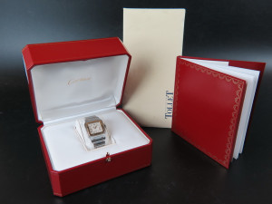 Cartier Santos Galbee GM Gold/Steel W20041C4 / 2319