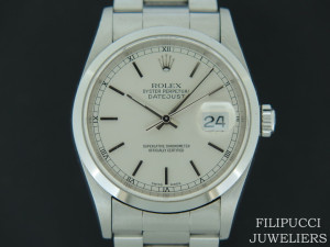 Rolex Datejust Silver Dial 16200 