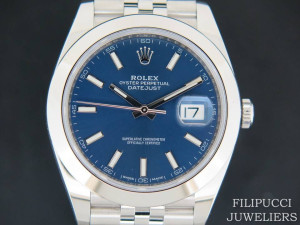 Rolex Datejust 41 Blue Dial  126300 