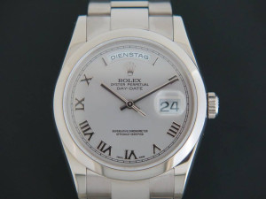 Rolex Day-Date White Gold 118209