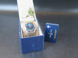 Breitling Chronomat B01 42 Blue Dial AB0134 NEW