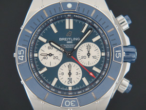 Breitling Super Chronomat B01 44 Blue Dial AB0136 NEW