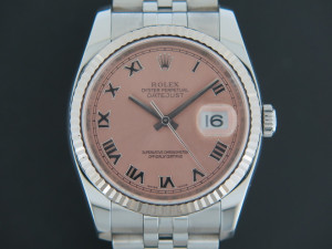 Rolex Datejust Salmon / Pink Dial 116234