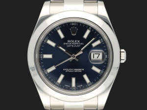 Rolex Datejust II Blue Dial 116300