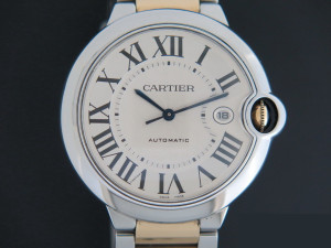 Cartier Ballon Bleu Gold/Steel 42MM  W69009Z3 Automatic