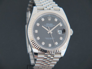 Rolex Datejust 41 Black Diamond Dial 126334