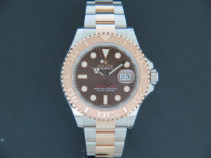 Rolex Yacht-Master Everosegold/Steel Chocolate Dial 126621