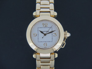 Cartier Pasha Automatic Yellow Gold Diamond Grille 2399