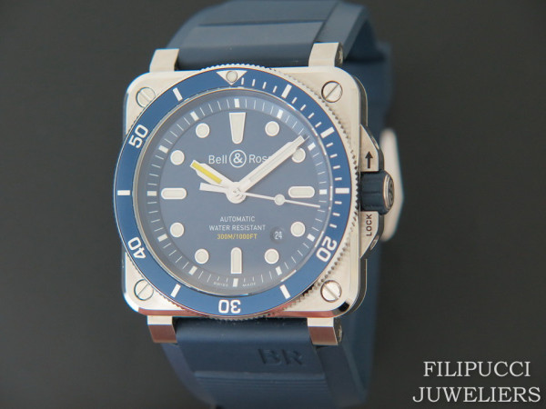 Bell & Ross - BR03-92 Diver Blue
