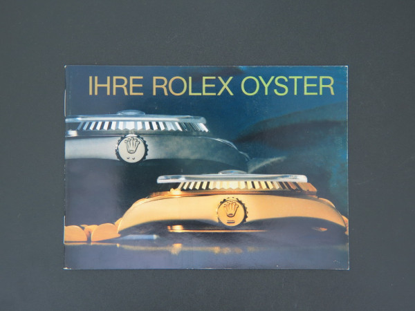 Rolex - Oyster Booklet German