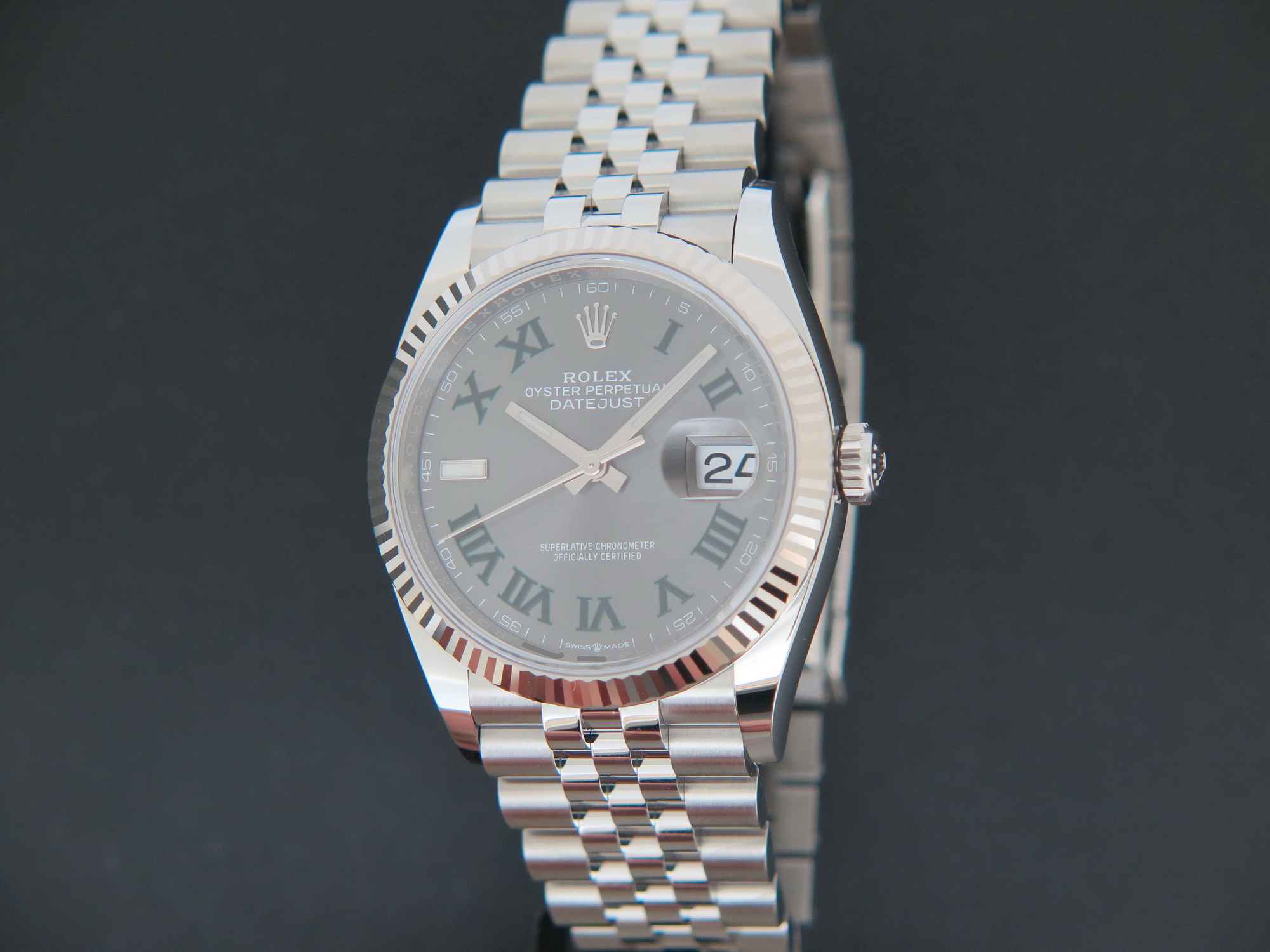 Slate roman top rolex