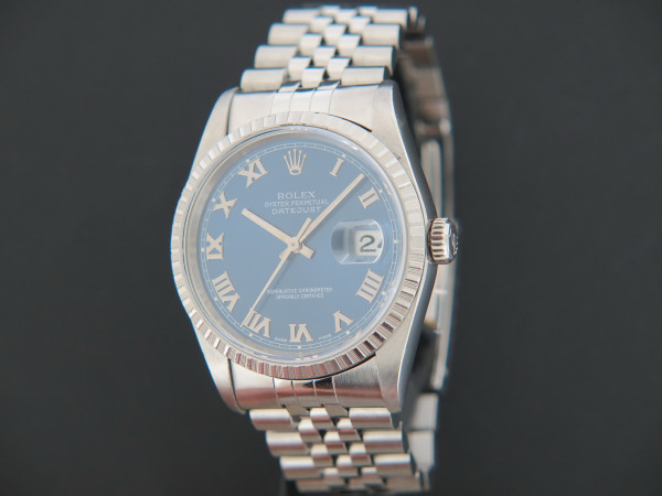 Rolex - Datejust Blue Roman Dial 16220