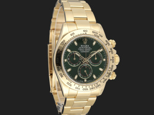 Rolex Daytona Yellow Gold Green Dial 116508