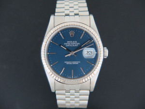 Rolex Datejust Blue Dial 16234