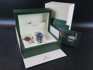 Rolex Datejust II Azzurro Dial 116300 