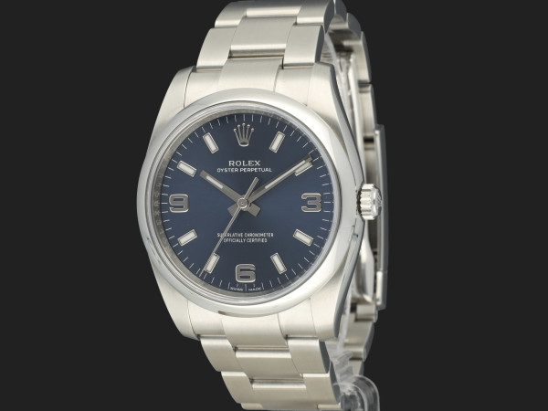 Rolex - Oyster Perpetual 34 Blue Arab Dial 114200