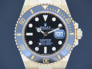 Rolex Submariner Date Yellow Gold 126618LN