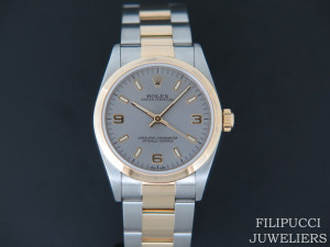 Rolex Oyster Perpetual Gold/Steel 77483