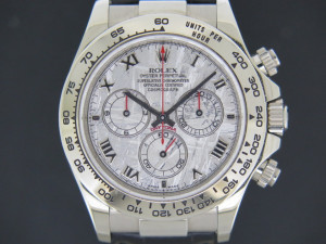 Rolex Daytona White Gold Meteorite Dial 116519