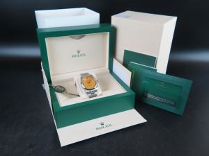 Rolex Oyster Perpetual 41 Yellow Dial 124300