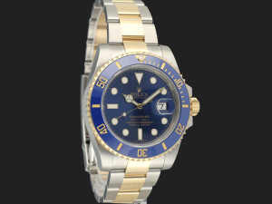 Rolex  Submariner Date Gold/Steel Blue Dial 116613LB