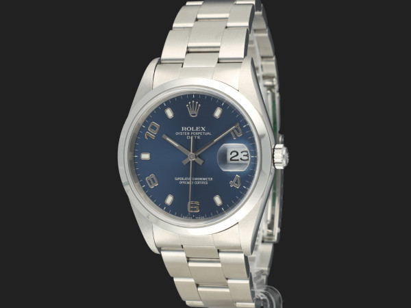 Rolex - Date Blue Arab Dial 15200