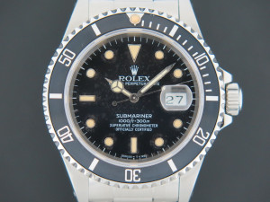 Rolex Submariner Date 16610 X-serie Matte Dial 