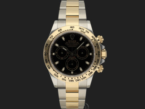 Rolex Daytona Gold/Steel Black Dial 116503 NEW