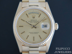 Rolex Day-Date Yellow Gold 18038  