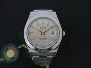 Rolex Datejust II NEW 116300 Silver Dial