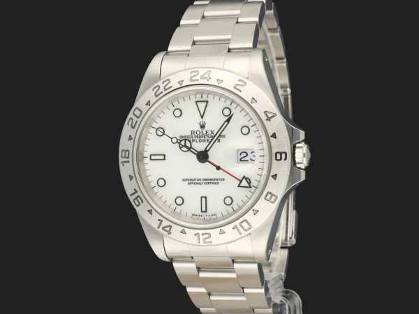 Rolex - Explorer II White Dial 16570