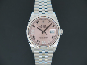 Rolex Datejust Pink Diamond Dial 126234 NEW