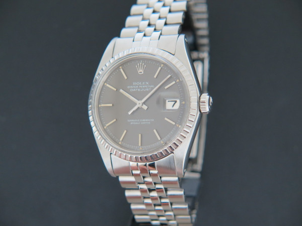 Rolex - Datejust 1603 Grey Dial Punched Papers