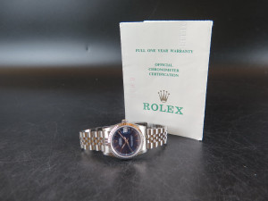 Rolex Datejust 31 Blue Dial 68274