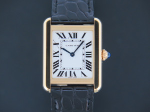 Cartier Tank Solo Small Yellow Gold W5200002 / 3168