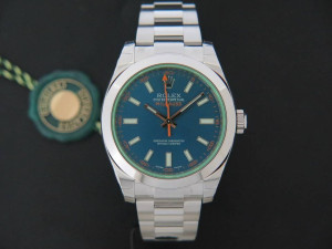 Rolex Milgauss GV Blue NEW 116400GV