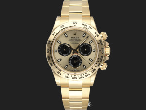 Rolex Daytona Yellow Gold Champagne Dial 116508 NEW