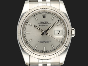 Rolex Datejust 36 Silver Dial 116234