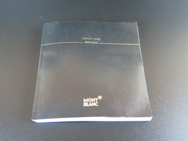 Montblanc - Service Guide Booklet