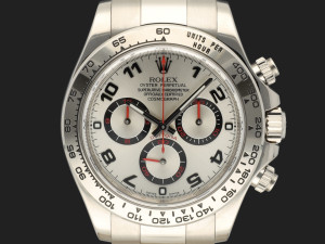 Rolex Daytona White Gold Silver Racing Dial 116509
