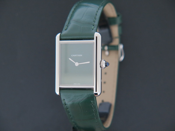 Cartier - Tank Must Large Green Dial WSTA0056 NEW